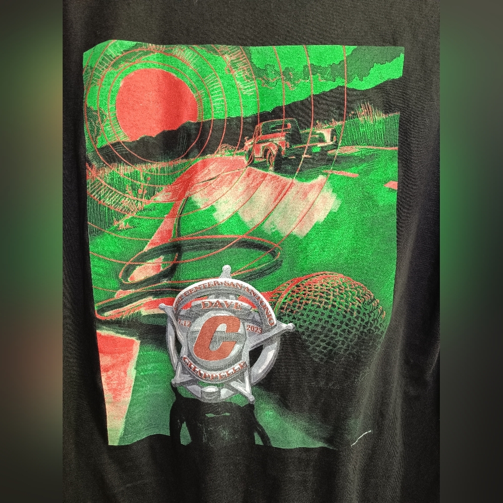 Dave Chappelle 2023 Tour Medium Shirt San Antonio Comedy Casual Dad Collectibles
